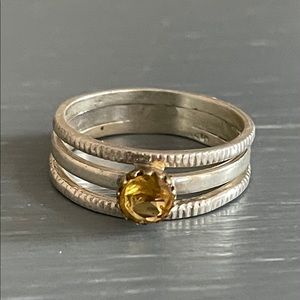 New 🌟Citrine Sterling Silver Ring